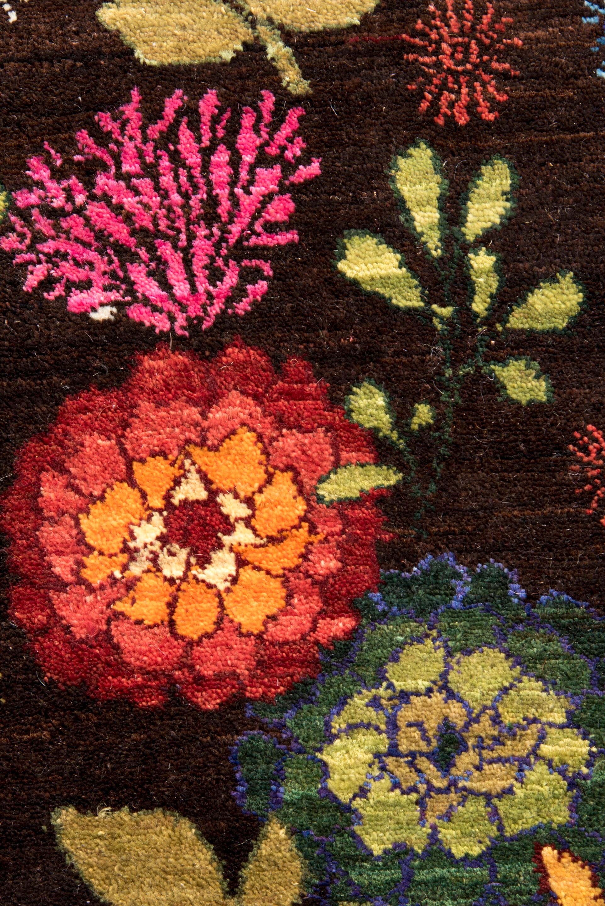 Прямоугольный шерстяной цветочный ковер Zollanvari Ikebana Kyoto-Designer ARCH-00015620 - Вид №2