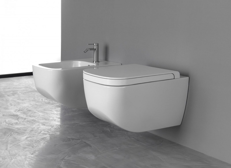 Y1F201 Next подвесное биде с одним отверстием Hatria  - Вид №2