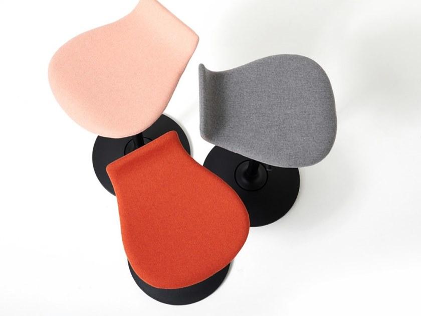 Diemme Офисный табурет с газлифтом и тканевым сиденьем sun-id-1381400 - Вид №4