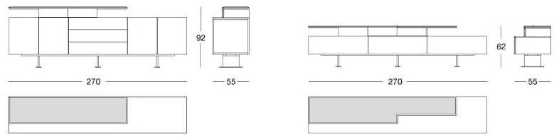Longhi Комод с ящиками Loveluxe 2019 – rhythm collection sun-id-1456691 - Вид №10