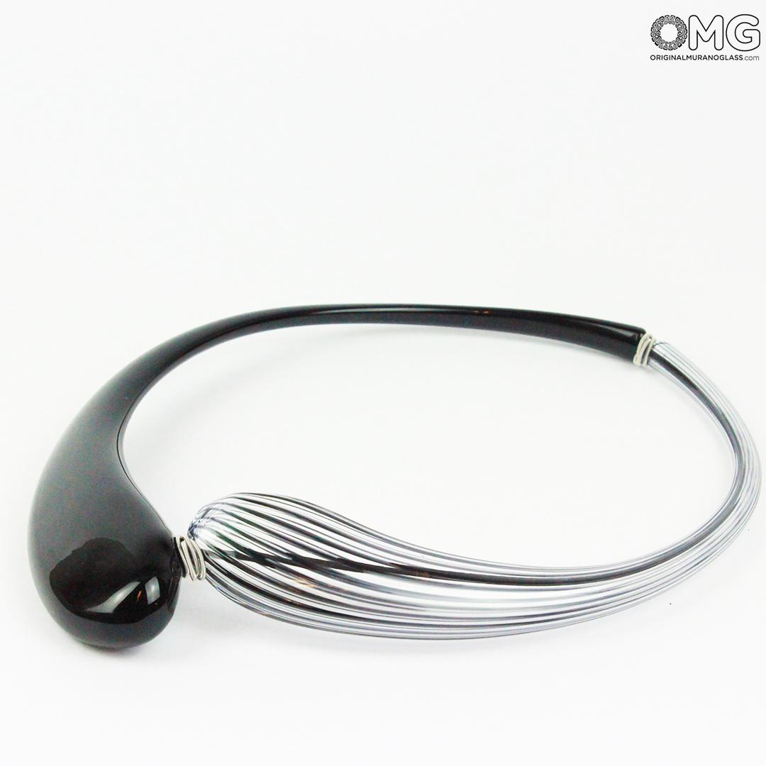 988 ORIGINALMURANOGLASS Набор украшений Коллекция Дениз - высокая филигрань - муранское стекло OMG 21 см  - Вид №1