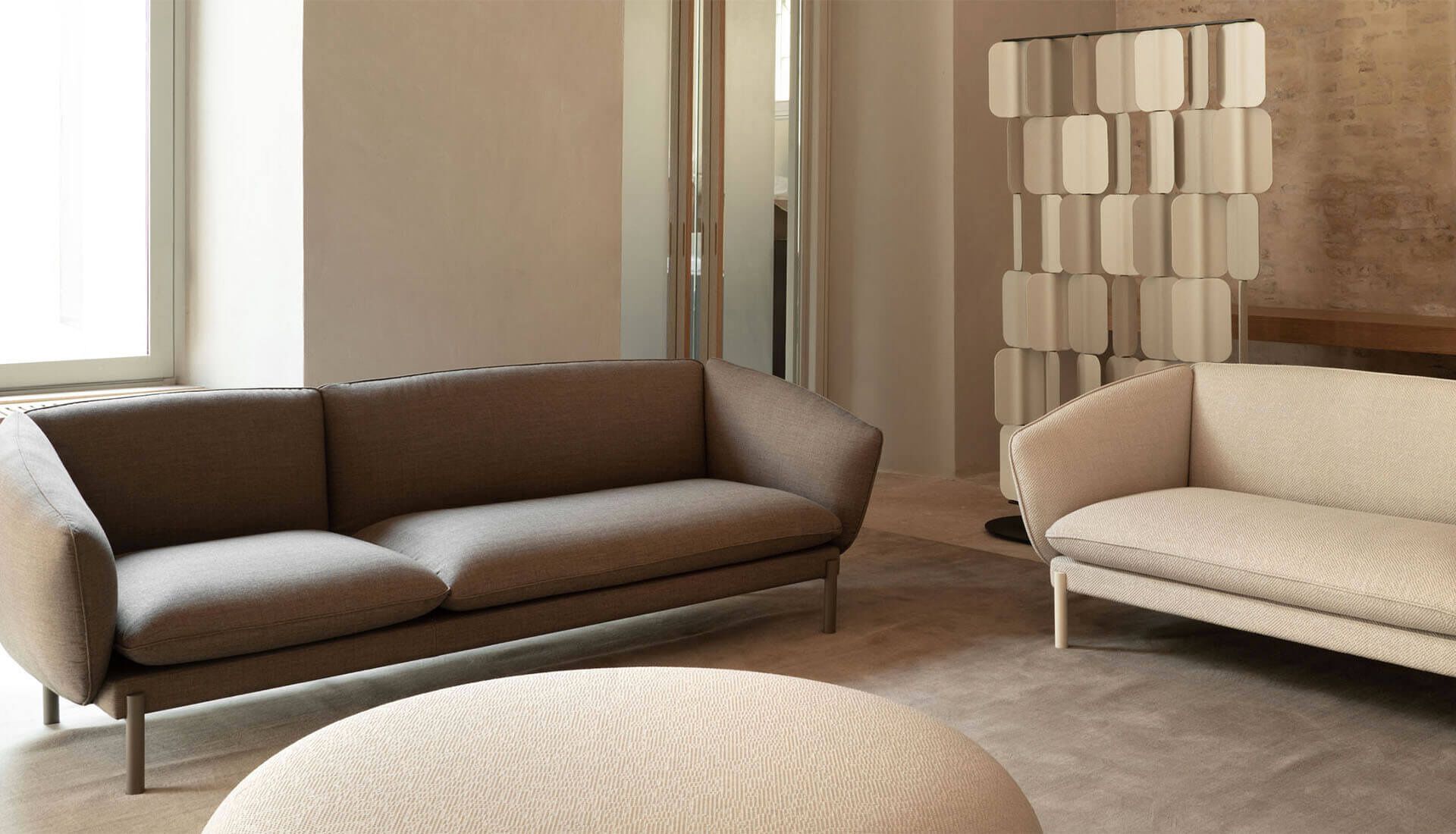 3-местный тканевый диван True Design not sofa ARCH-00047347 - Вид №1