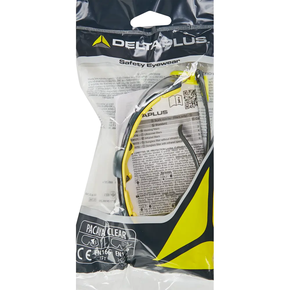 Защитные очки открытые DELTA PLUS Pacaya с антизапотевающим покрытием 88128864 STLM-0838489 - Вид №5