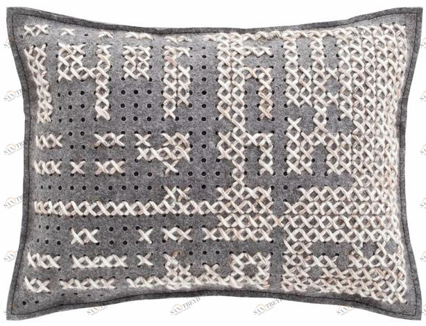 GAN Прямоугольная подушка из шерсти Canevas sun-id-1412176