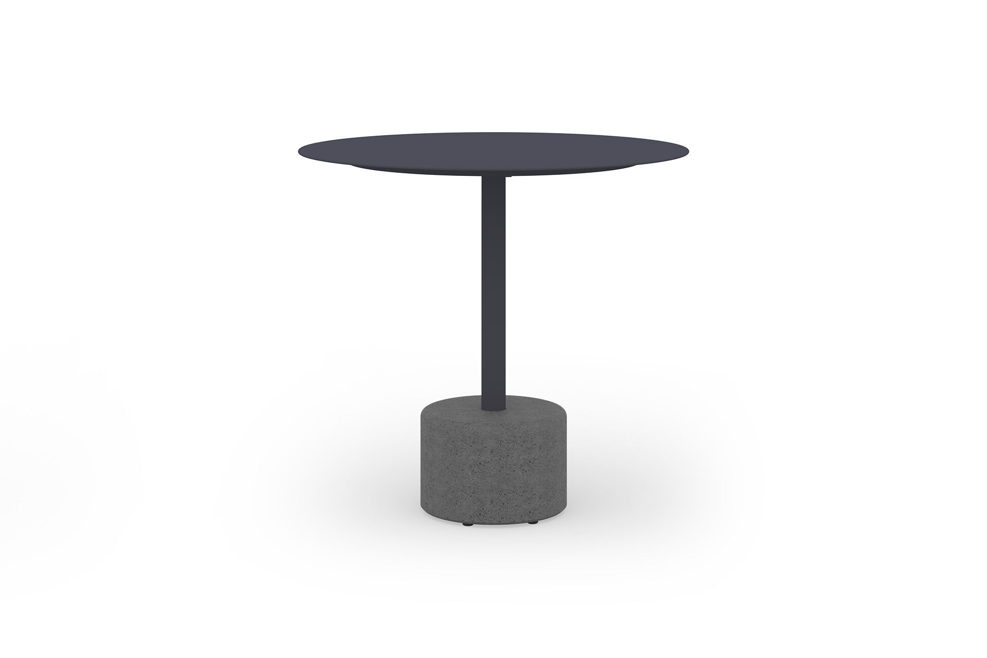 Круглый стол с алюминиевым верхом и тиковым или каменным основанием MAMAGREEN Glyph ARCH-00036153 - Вид №4