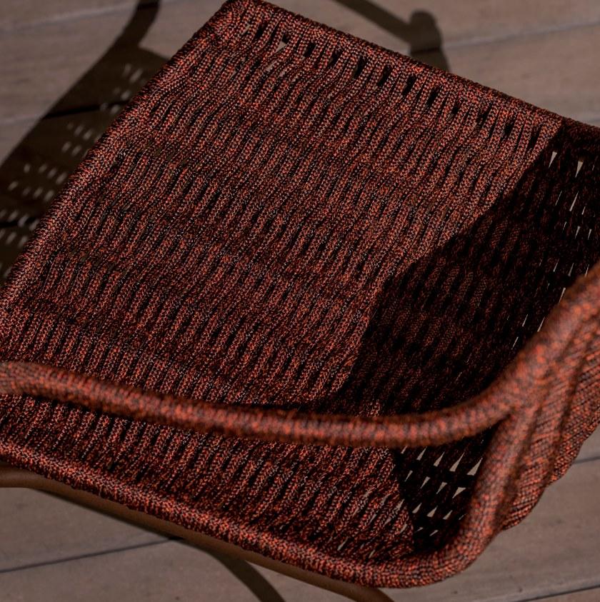 EXPORMIM Штабелируемое садовое кресло из веревки с подлокотниками Lapala C591t - Вид №2