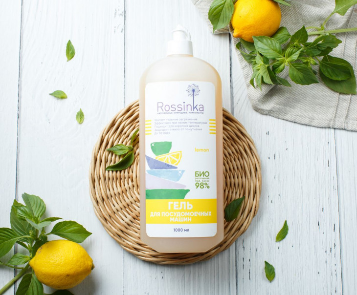 6936 Гель для посудомоечных машин "Lemon" Вкусляндия 