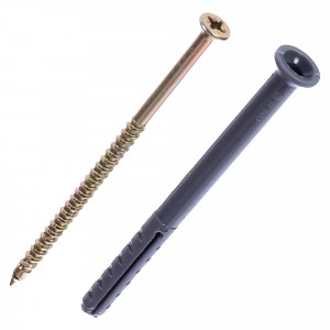 81944645 Дюбель-гвоздь потайной 6x80 мм, полипропилен, 10 шт.