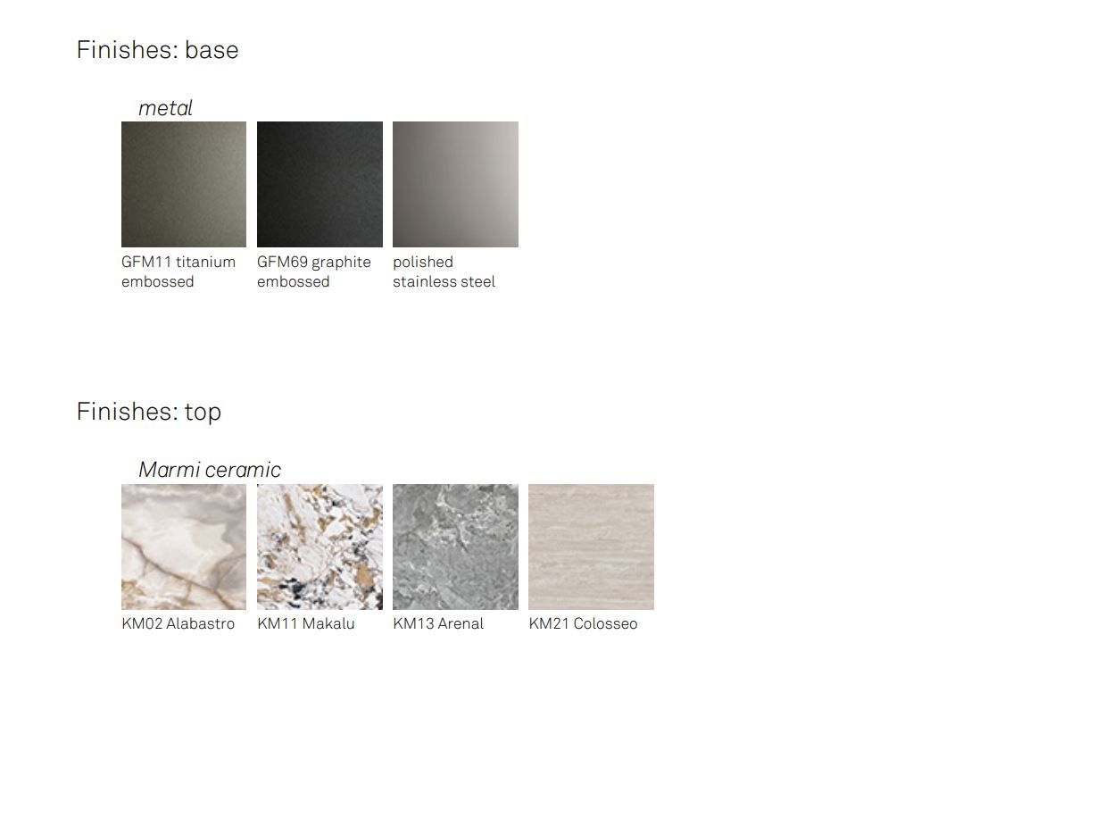 Прямоугольный керамический стол и основание из нержавеющей стали Cattelan italia ELVIS KERAMIK ARCH-00030417 - Вид №3