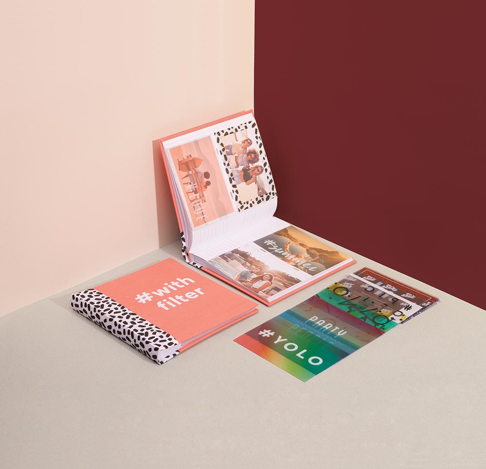 DYPHOTACO Фотоальбом с фильтрами коралловый Doiy  - Вид №3