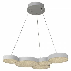 Подвесная светодиодная люстра Mantra Lunas 5762 MANTRA ДИЗАЙНЕРСКИЕ, LUNAS 108090 Белый