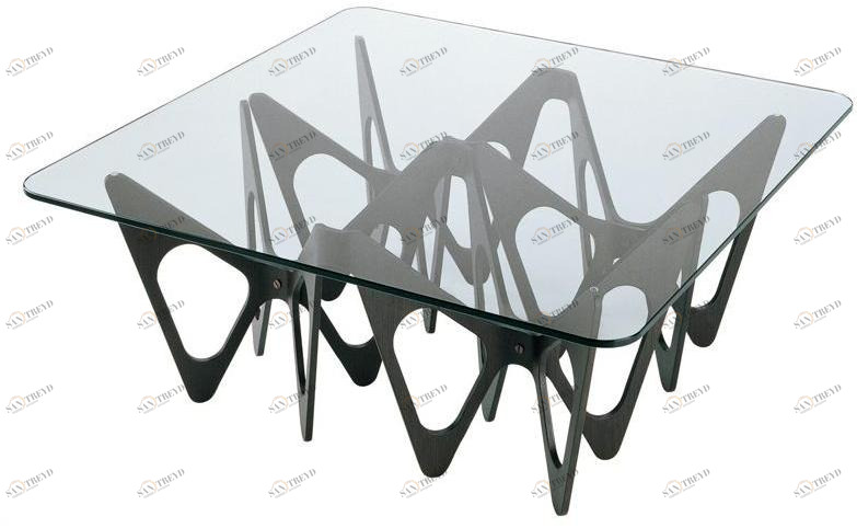 Zanotta Хрустальный журнальный столик sun-id-1476893