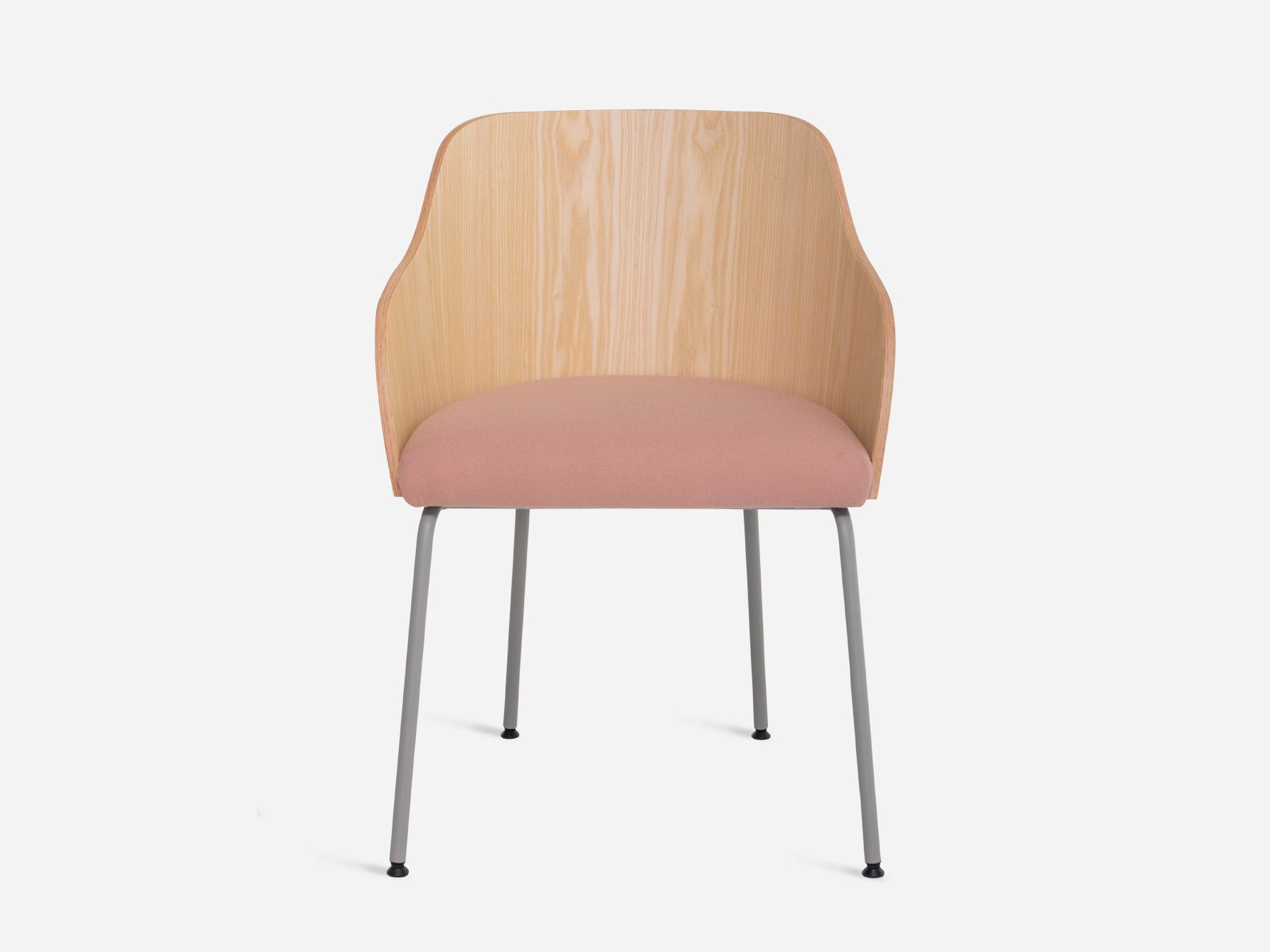 Стул из ясеня с металлическими ножками Vergés Cistell Curve ARCH-00044419