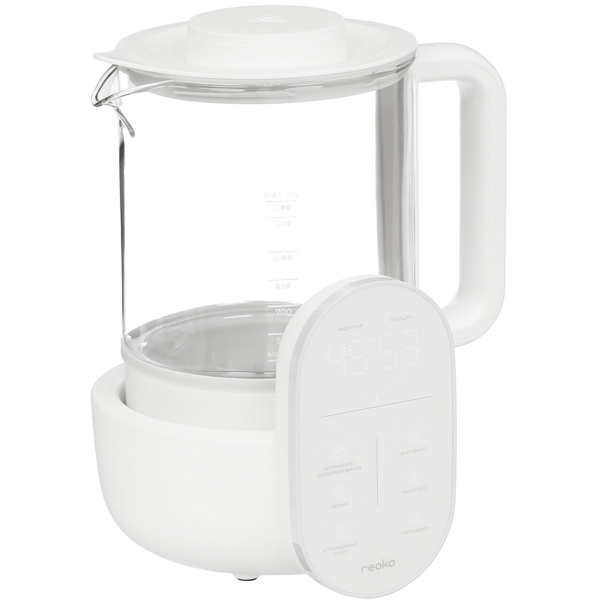 9977414 Электрочайник Reoka RKEK-08TSWG белый STDN-0007075 - Вид №1