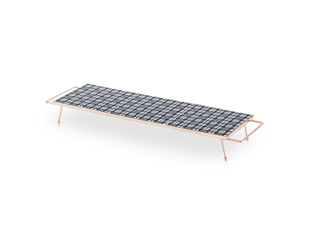 037199 Поднос прямоугольный Blue 45x15 GAN Mix & Match  - Вид №2