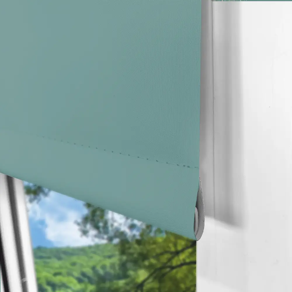 Штора рулонная блэкаут Inspire Santos 180x175 см бирюзовая Celadon 2 82688294 STLM-2062179 - Вид №4