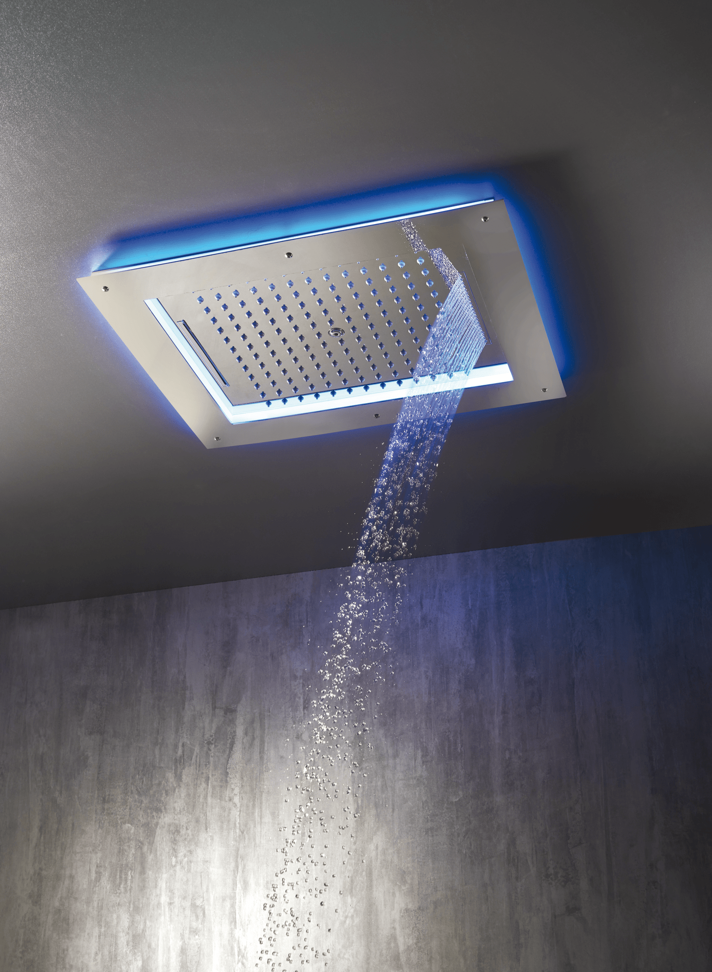 HI0927 Потолочный & настенный душ FRAME/3 - RGB CROMOTHERAPY BOSSINI  - Вид №3