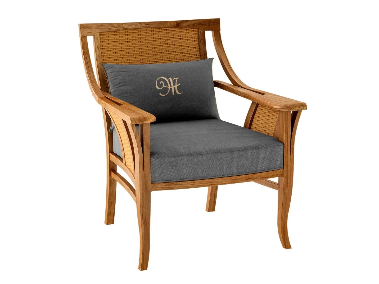 Садовое кресло из тикового дерева decò ASTELLO Tournesol ARCH-00113749