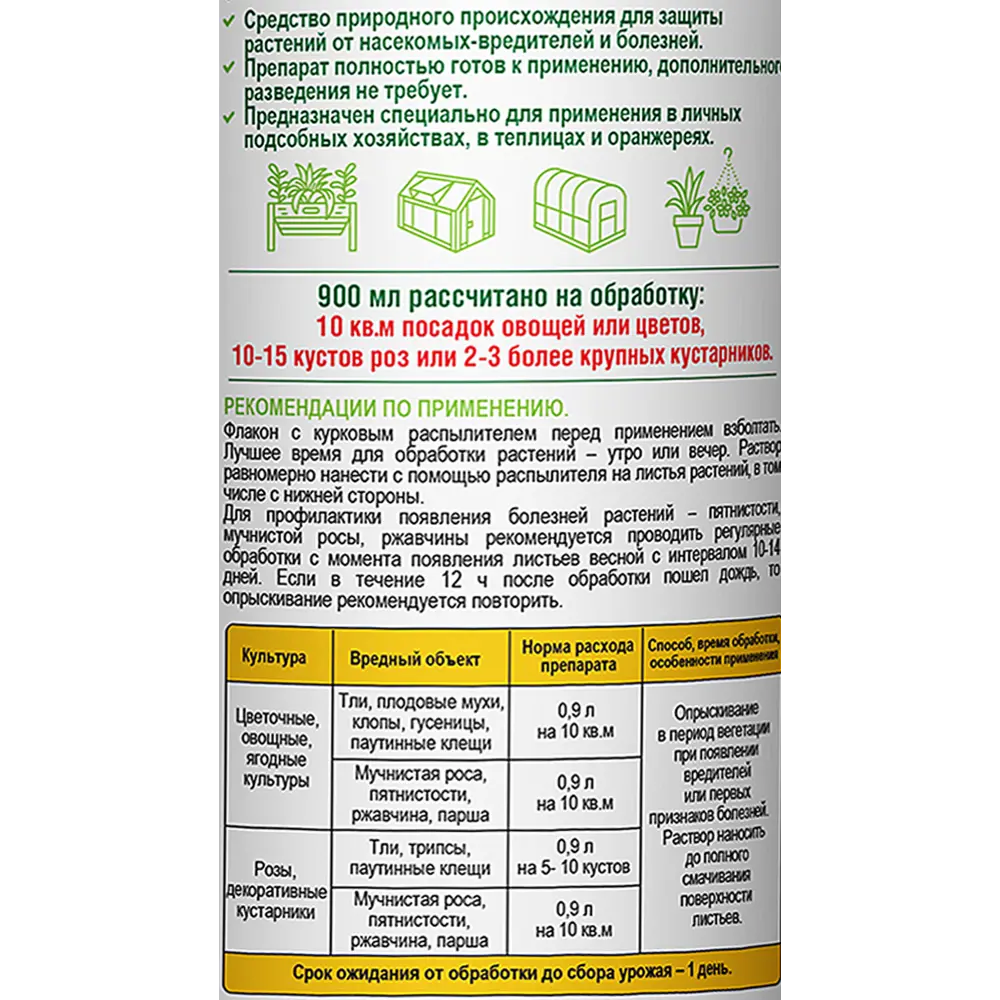 Инсектицид GreenBelt Агроним 900 мл GREEN BELT STLM-2163539 - Вид №3