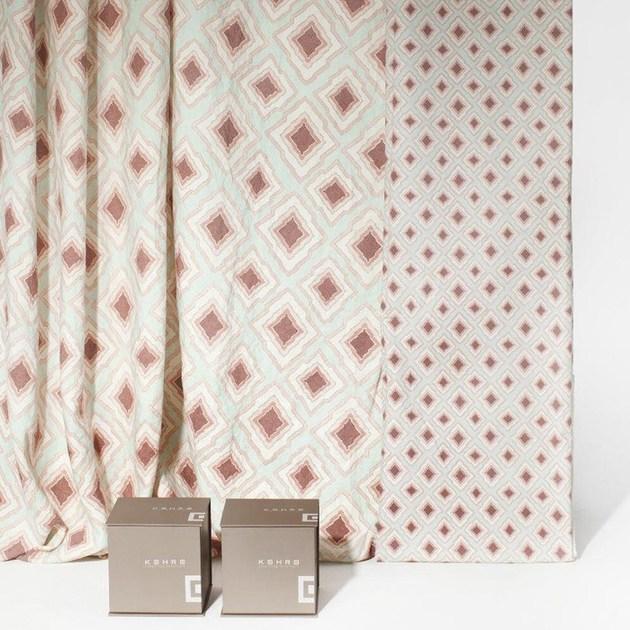 KOHRO Льняная ткань в клетку sun-id-1489117 - Вид №1