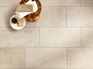 Пол из керамогранита с эффектом камня