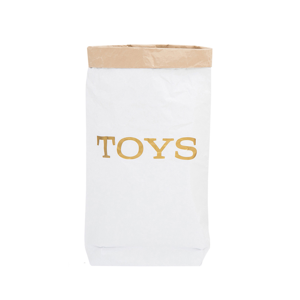 Эко-мешок для игрушек Toys из крафт бумаги VAMVIGVAM  282068 Белый;бежевый Santreyd  - Вид №3