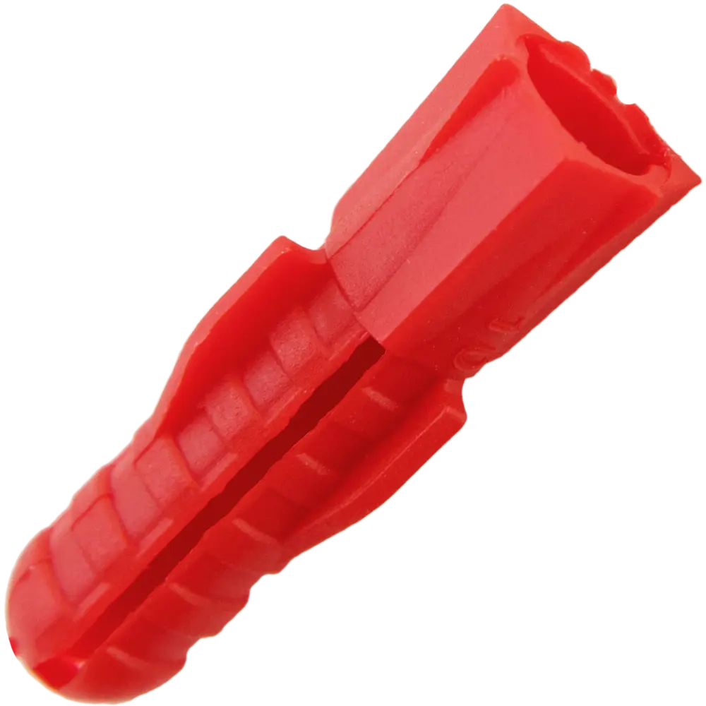 Дюбель распорный для полнотелых материалов 6х25 мм полипропилен цвет красный 200 шт НЕВСКИЙ КРЕПЕЖ STLM-2209577