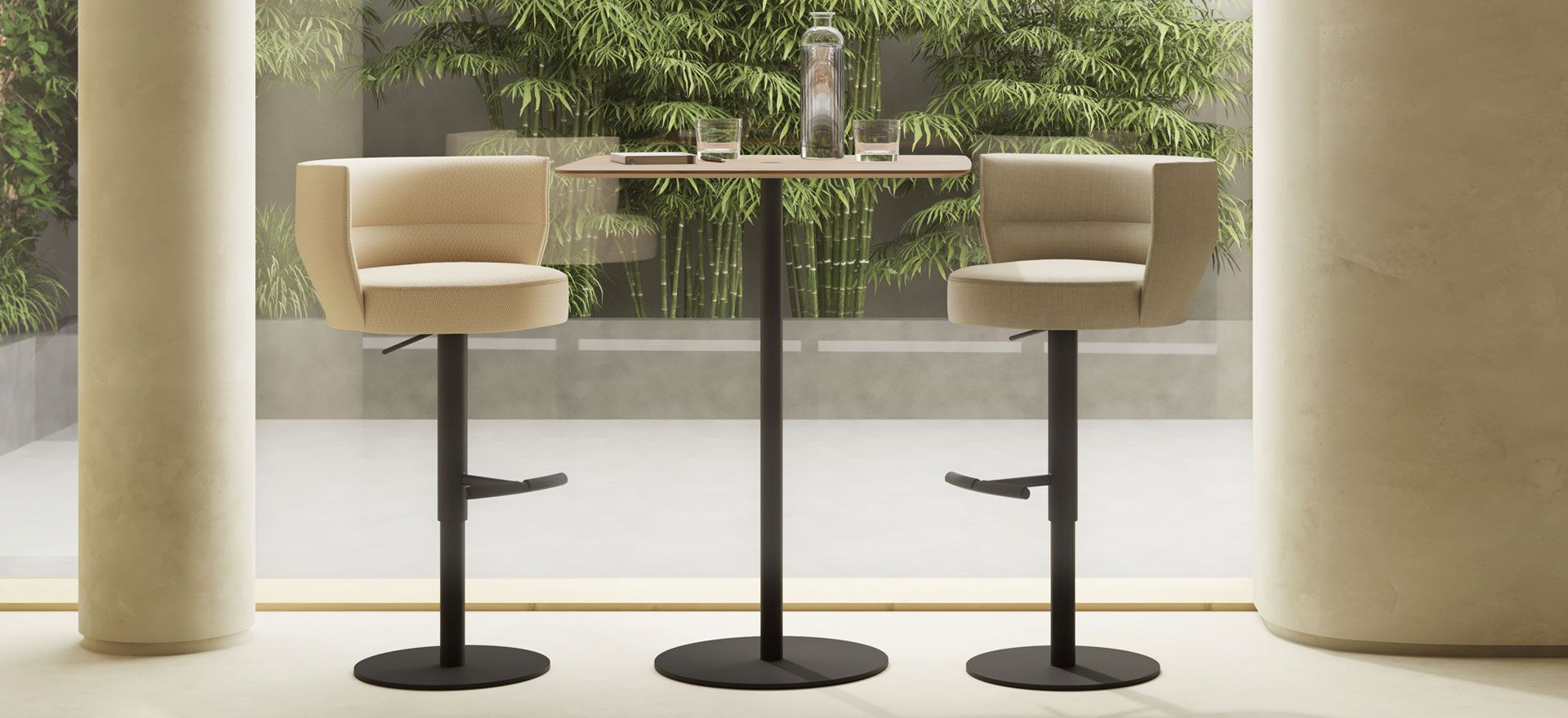 Высокий стул с регулируемой высотой Punt Sena ARCH-00080341 - Вид №1