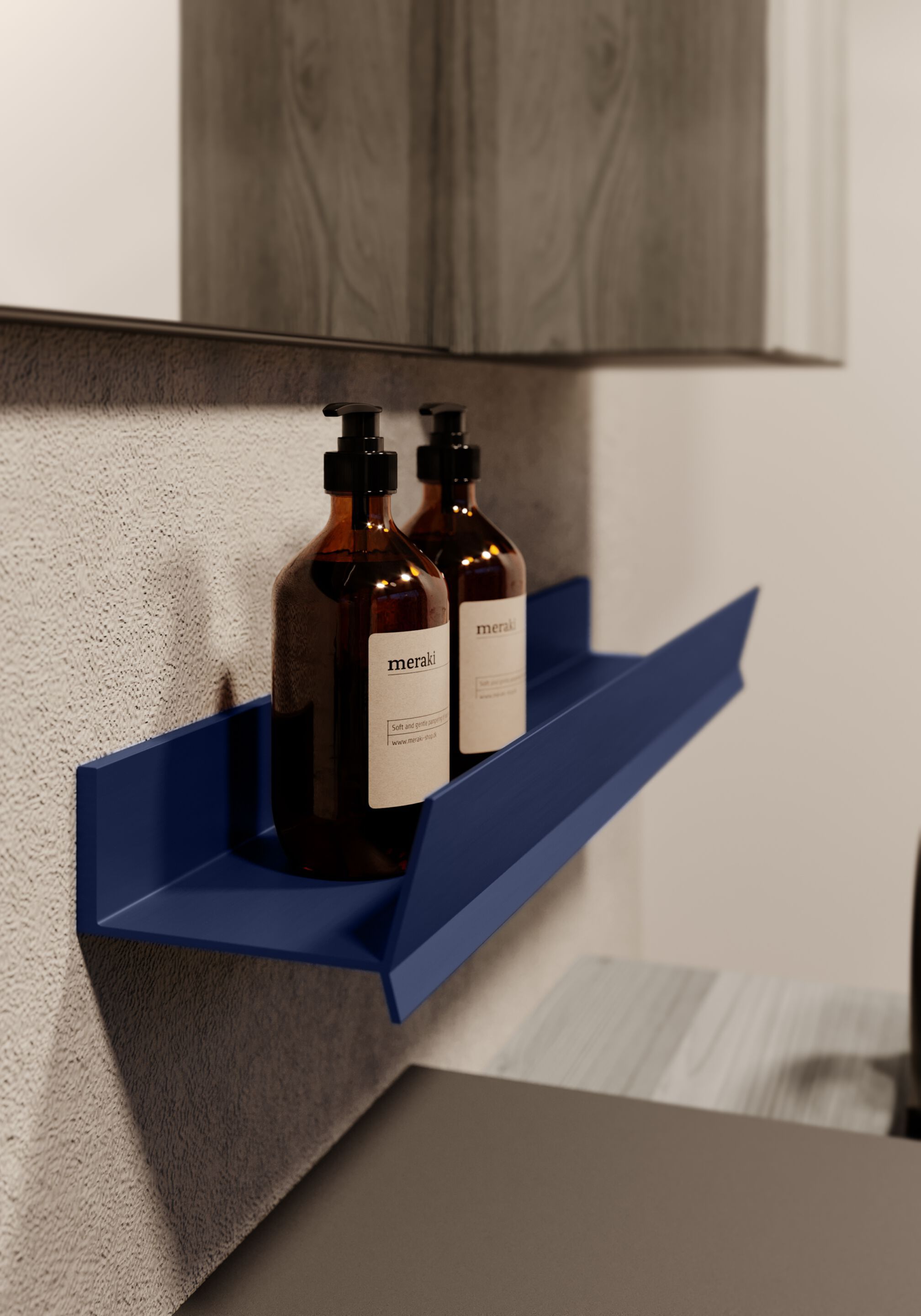 Алюминиевая полка для ванной Ideagroup MAL ARCH-00149556 - Вид №1