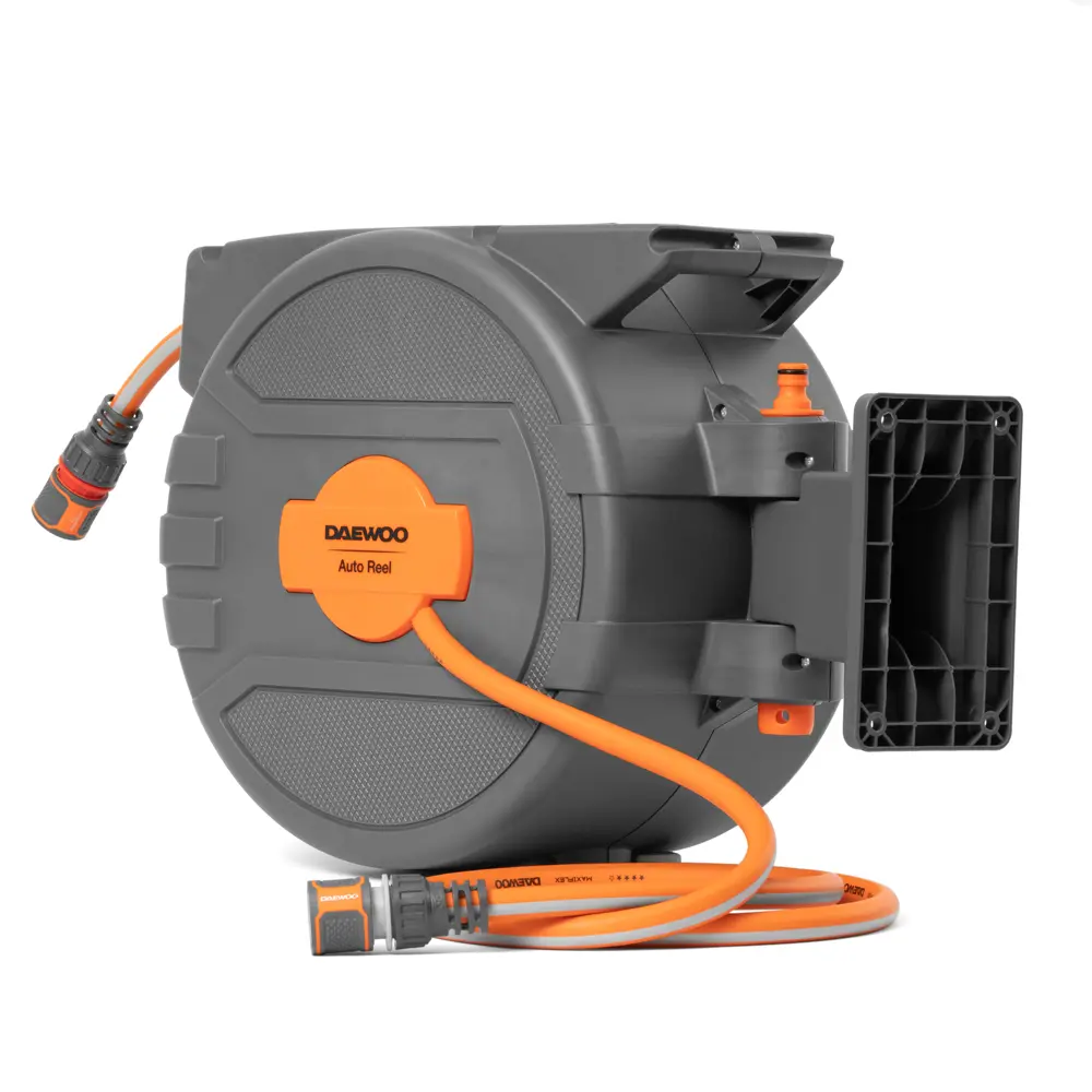 Катушка со шлангом Daewoo DWR 3050 12.5 мм 25 м пластик Santreyd STLM-2125952 - Вид №7