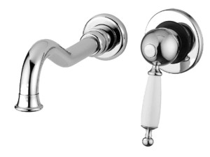 Однорычажный настенный смеситель для раковины