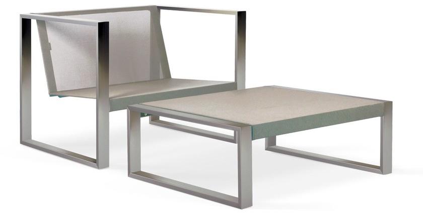 FueraDentro Подставка для ног / садовый пуф из batyline® Cima lounge sun-id-1502802 - Вид №1