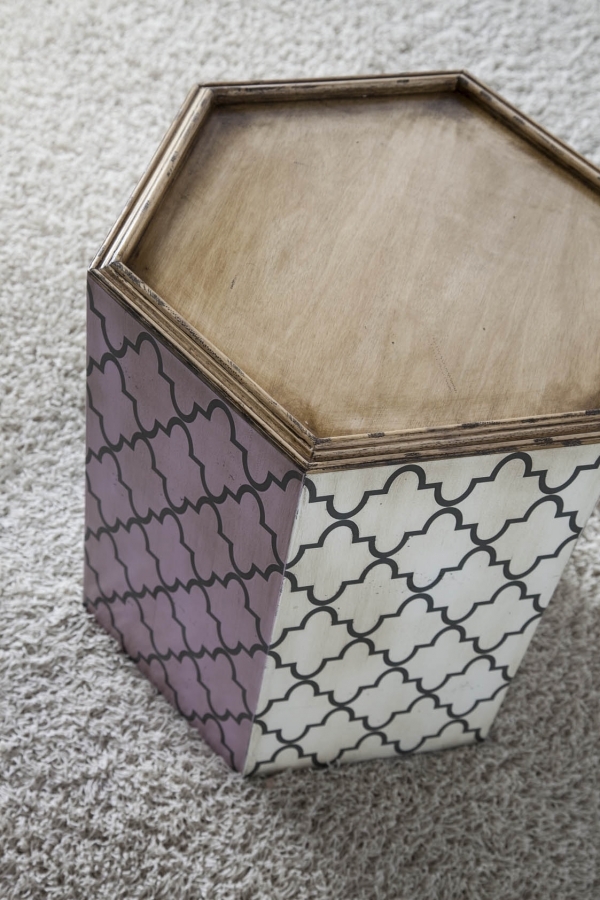 079052 Столик 2 Lola Glamour hexagonal Santreyd - Вид №2