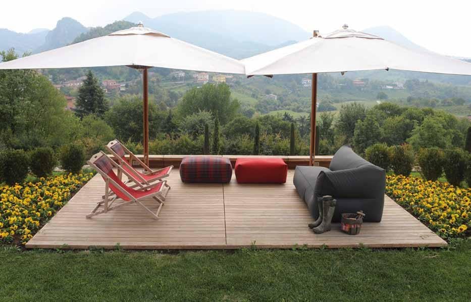 Ткань прямоугольный сад пуфик GART Puffone ARCH-00137804 - Вид №1