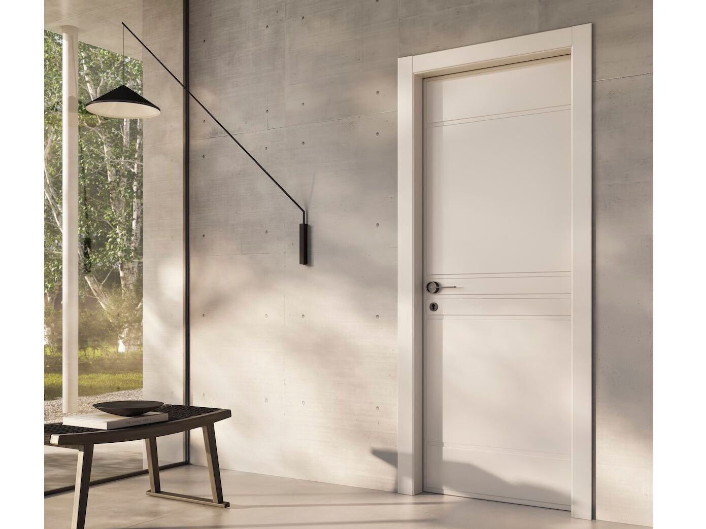 Лакированная распашная дверь GAROFOLI нас ARCH-00113153