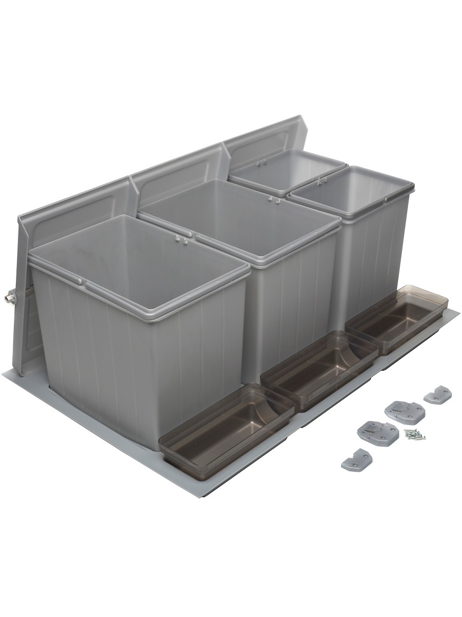 Система сортировки мусора Omega Top 800/47 Metallic Grey NAVAKO 10123 - Вид №2