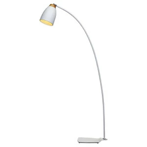 Торшер металлический 149 см белый Restor Loft 4402F-Wh LOFT IT RESTOR WHITE 00-3908443 Белый