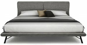 Huppé Двуспальная кровать из ткани Linea