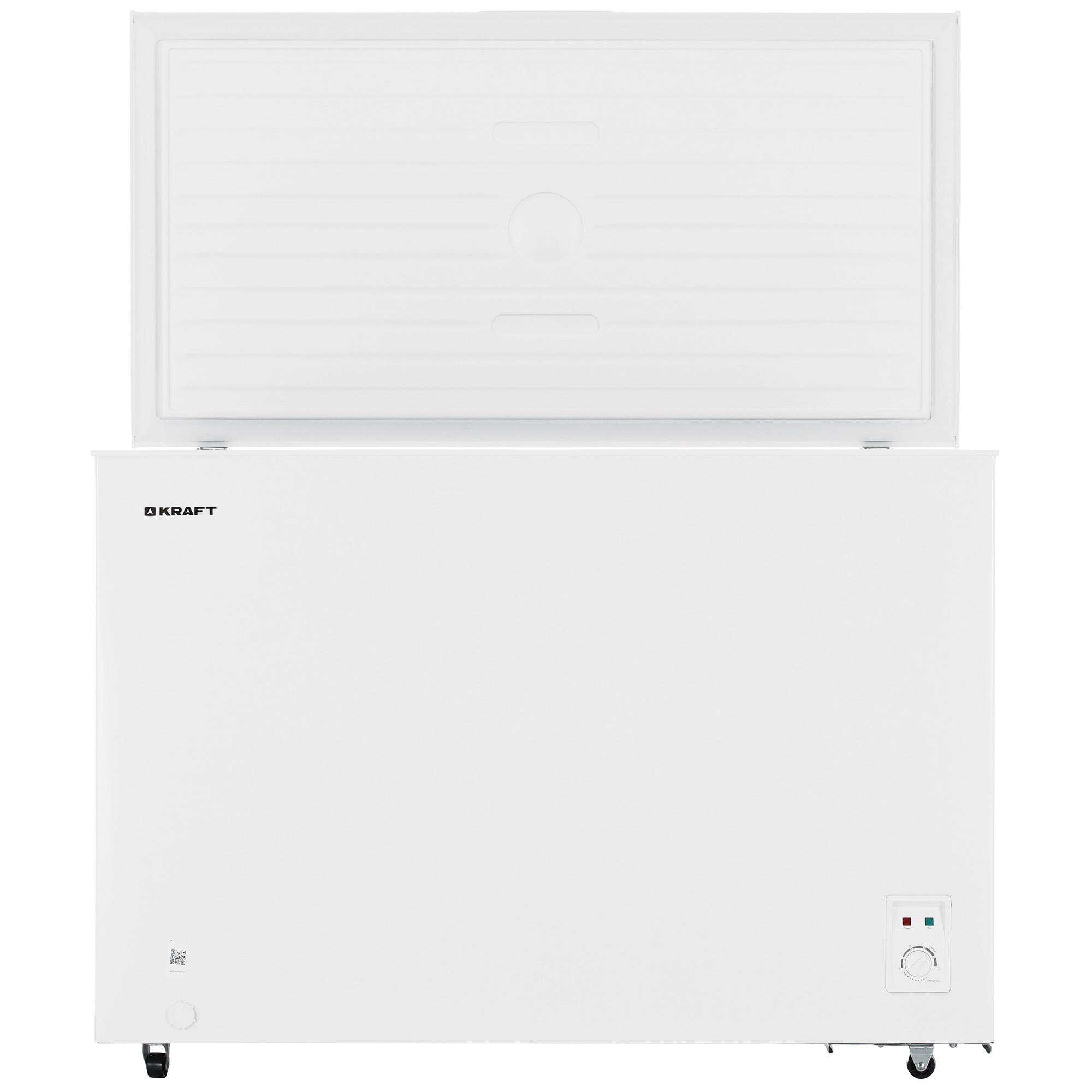 9089466 Морозильный ларь KRAFT BD (W)-340RX белый STDN-0139634 - Вид №1