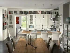 L'Ottocento Модульный стенной книжный шкаф Living