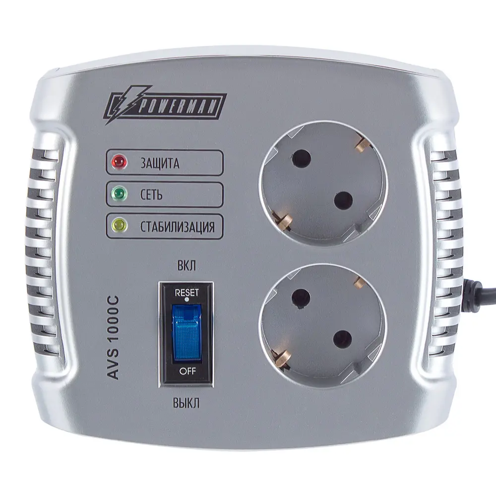 Стабилизатор напряжения Powerman  AVS 1000С (Cube) STLM-2188468 - Вид №1
