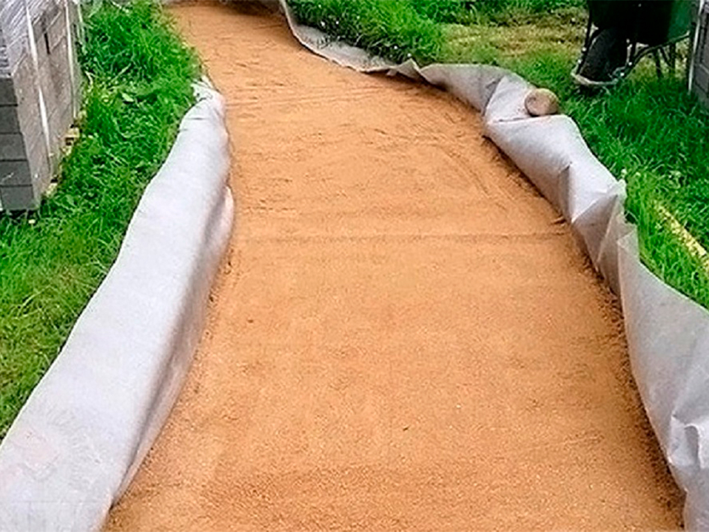 Полотно иглопробивное, плотность 300 гр/м2, ширина 200 см, длина 50 м ГеоПластБорд GPBST-113 - Вид №4