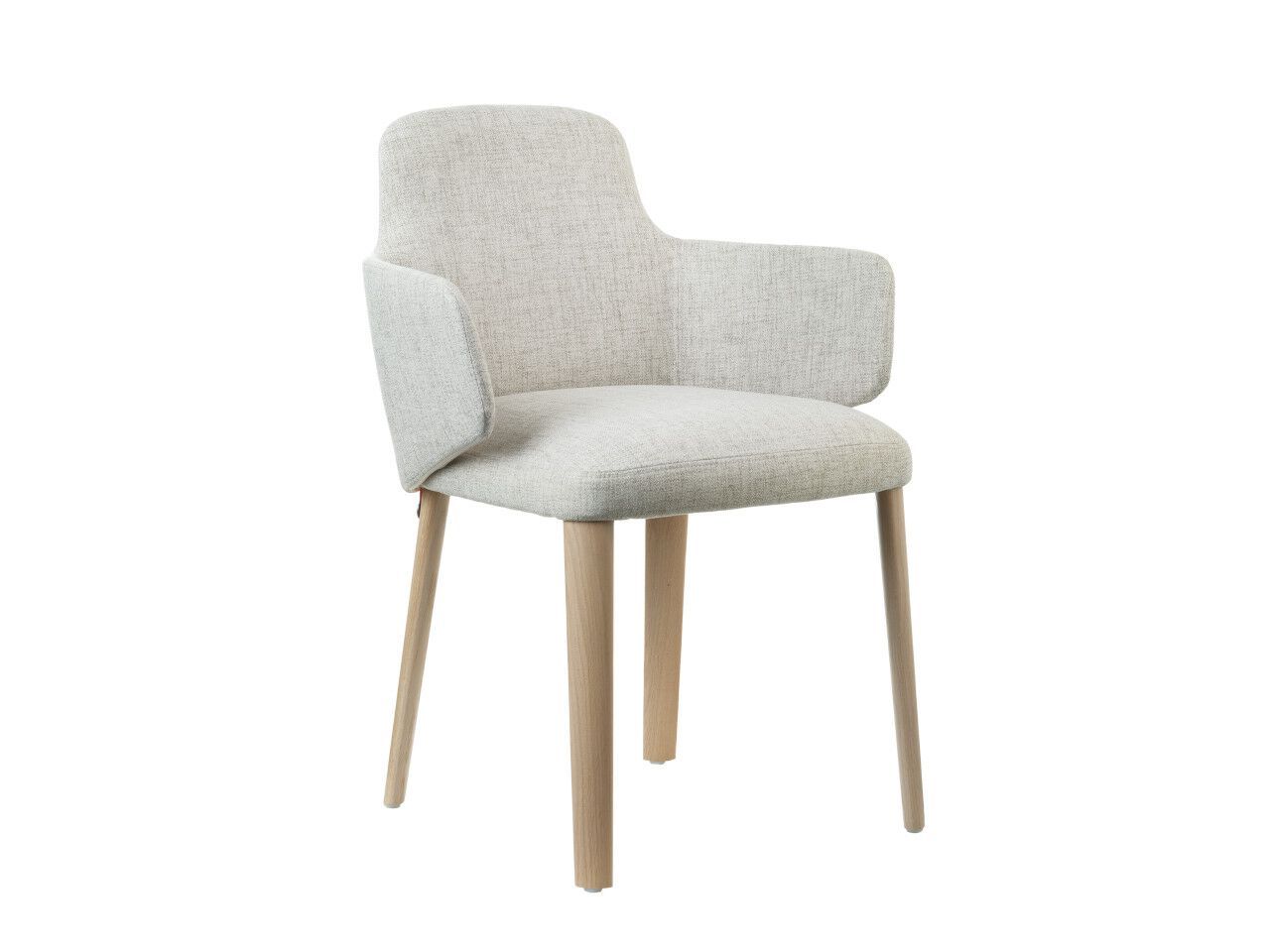 Мягкий тканевый стул с подлокотниками Mobitec Léi ARCH-00082101