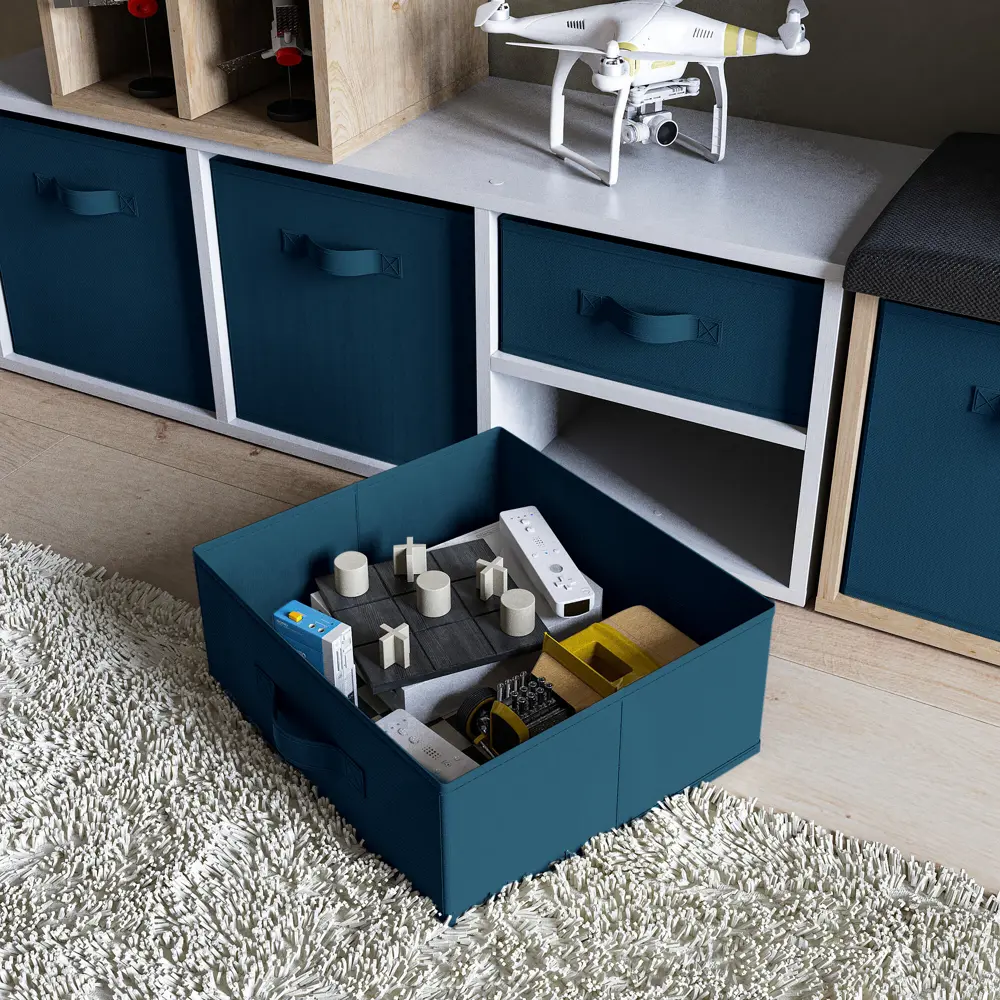 Короб Spaceo KUB для систем хранения - стильный органайзер 31х31х15 см 82658011