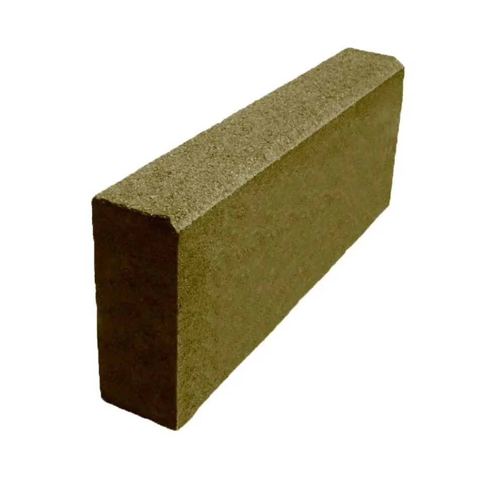 Бордюр тротуарный 1000x200x80 мм цвет горчица 82274675 STLM-2158114 Santreyd 