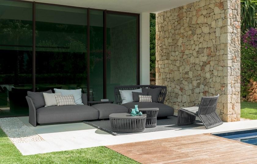 Talenti Модульный садовый диван из ткани и веревки Cliff sun-id-1425103 - Вид №25