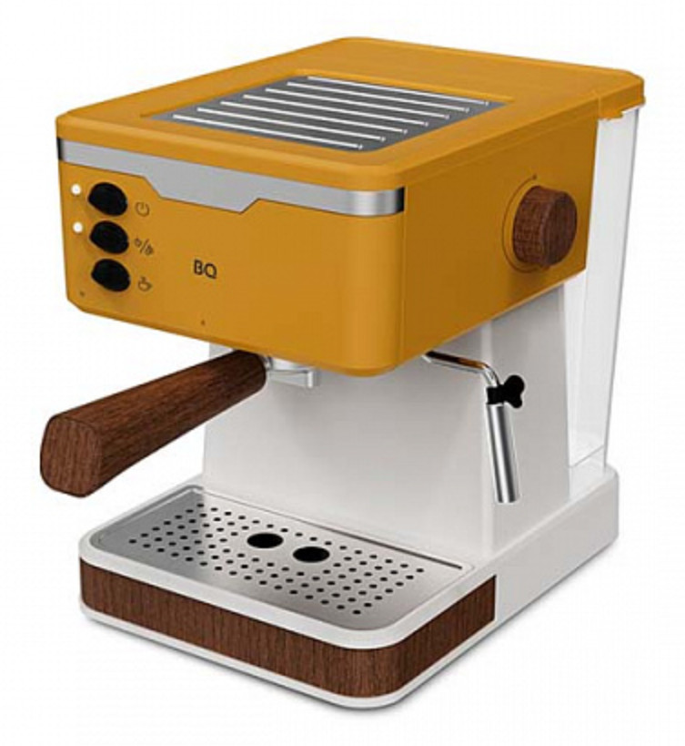 9116156 Кофеварка рожковая BQ CM2006 Yellow желтый STDN-0019703 - Вид №2