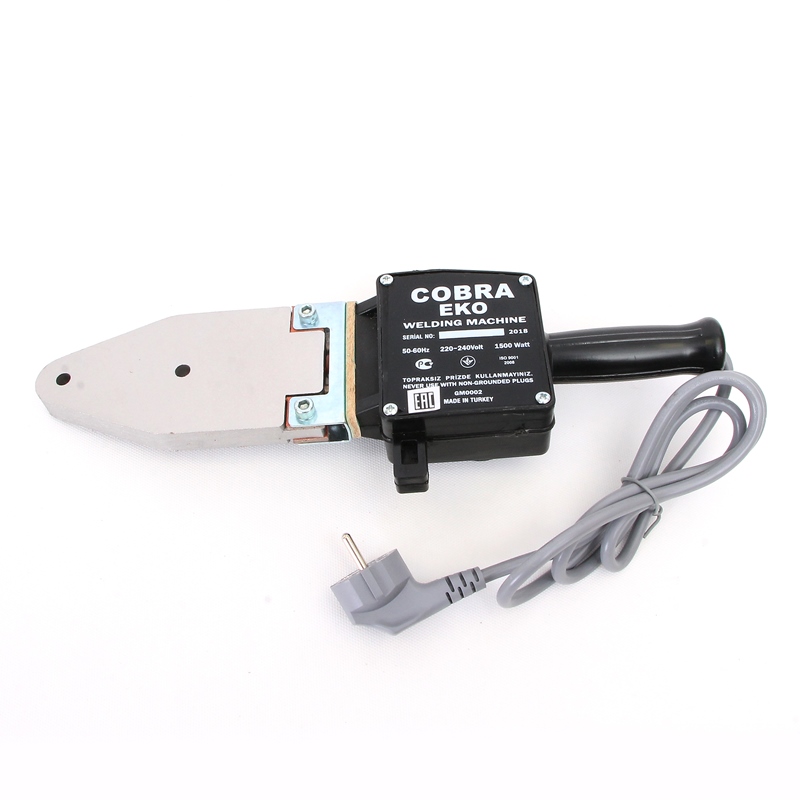 Набор монтажный GM Cobra ECO для сварки PPR-труб 1500 Вт 16-63 мм, насадки 20-40 мм, резак GM0002 - Вид №3