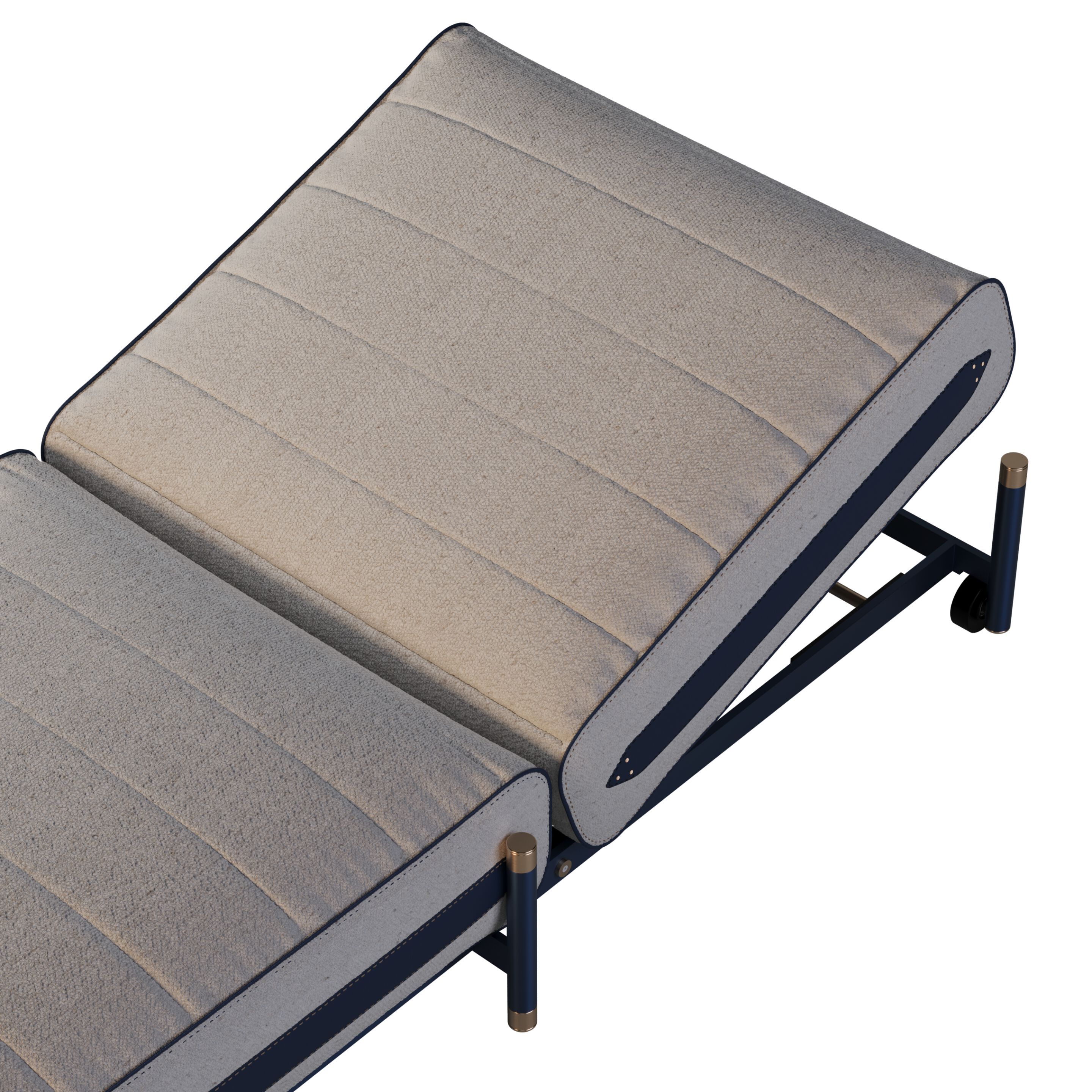 Садовая кровать с откидной спинкой из ткани Myface Vogue ARCH-00074101 - Вид №9