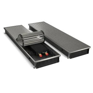 Внутрипольный конвектор Royal Thermo Atrium 1400x300x90 мм боковое подключение 1 теплообменник с решеткой 86581937 STLM-2131464